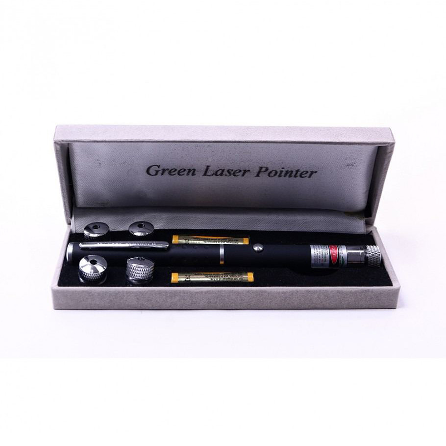 Лазерна зелена указка на батарейках Bigem Bm-521 200 МВт зелений лазер з потужною довжиною хвилі Кам'янець-Подільський - фото 5