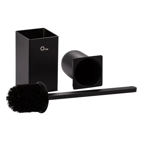 Йоржик підлоговий Qtap Liberty QTLIBBLM11572 Black Київ