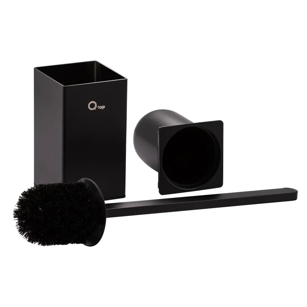 Йоржик підлоговий Qtap Liberty QTLIBBLM11572 Black Київ - фото 6