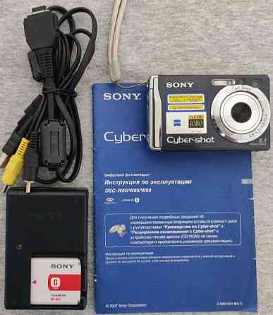 Фотоапарат Sony Cyber — Shot DSC — W90 Black Metal. Київ