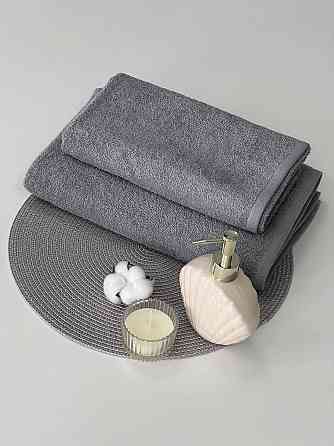 Комплект рушників Ideal Textile однотонних Ideal Textile 50х90 см + 70х140 см 360 г/м2 (56861149) Чернівці