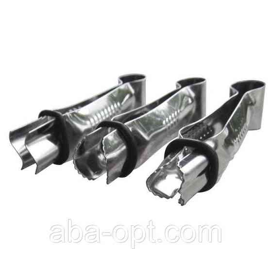 Щипці нержавіючі кондитерські для декорування L 9 см (набір 3 шт) Одеса