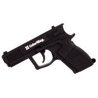 USB флеш накопичувач ColorWay Pistol 32 GB 3.0 Black (CW-USBPL32) Киев - изображение 1