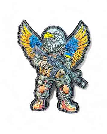 Патч / шеврон Орел зі зброєю Запоріжжя
