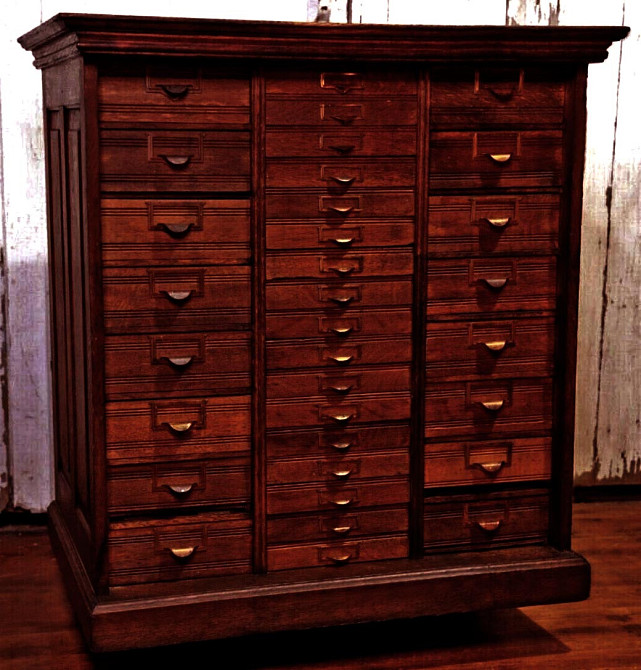 Шкаф каталожный 