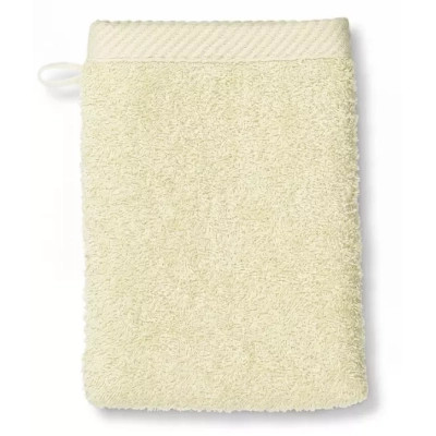 Рушник Kela рукавичка махрова для обличчя Ladessa, кремовий, 15х21 см (24580) (00000026437) Вінниця - фото 1