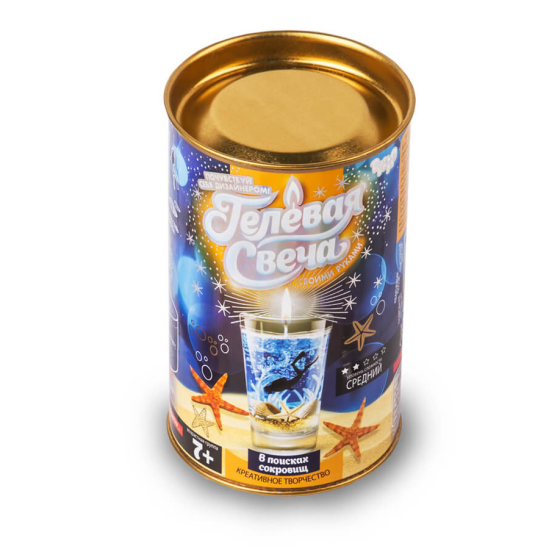 Гелева свічка своїми руками GS-01 в тубусі  В пошуках  скарбів Вінниця