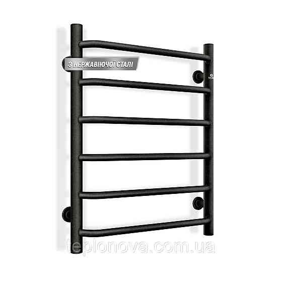 Водяна сушарка для рушників Блюз 500х600, чорний муар Чернівці