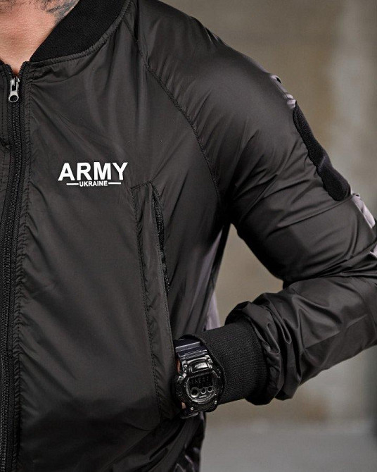 Вітровка штурмовка Army black ПП7554 Одеса - фото 2