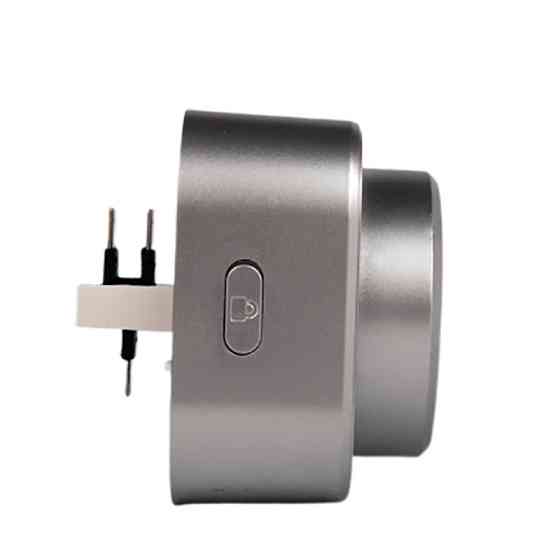 Розетка трековая с заземлением 16A, Unique Elegance Pandora (серебро) Днепр