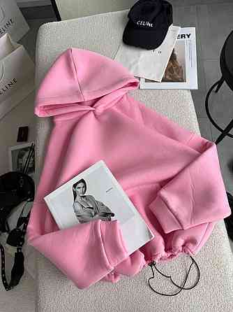 Жіноча базова телпа худі з турецької тринитки на флісі Одеса