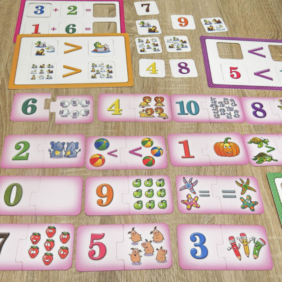 Дитяча розвиваюча настільна гра "Цифри" 0475 від 3 років Вінниця - фото 6