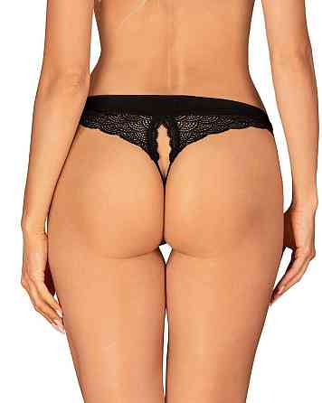 Трусики с доступом Obsessive Chemeris crotchless panties XL/2XL Sex Aura Киев