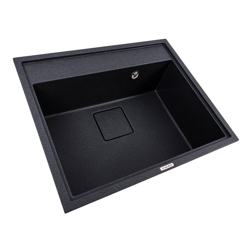 Гранітна мийка VALESO SHERLIT 6050 матова Карбон Коломия - фото 3