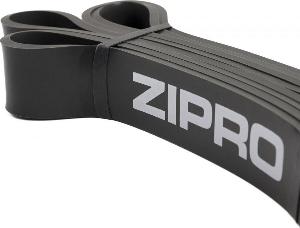 Набір стрічок-еспандерів для вправ Zipro PowerBand 4 шт. чорно-сірий Київ - фото 4