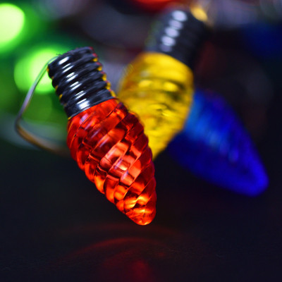 Гірлянда YES! Fun На мідному дроті Шишки 10 LED Тепло-біла 1.65 м На батарейках (801209) Вінниця - фото 4