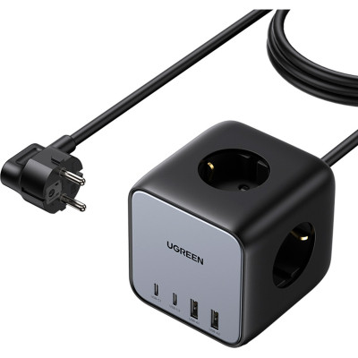 Зарядное устройство Ugreen 4xUSB 65W DigiNest Cube (2хUSB-C+2xUSB-A) CD268 (60113) Винница - изображение 8