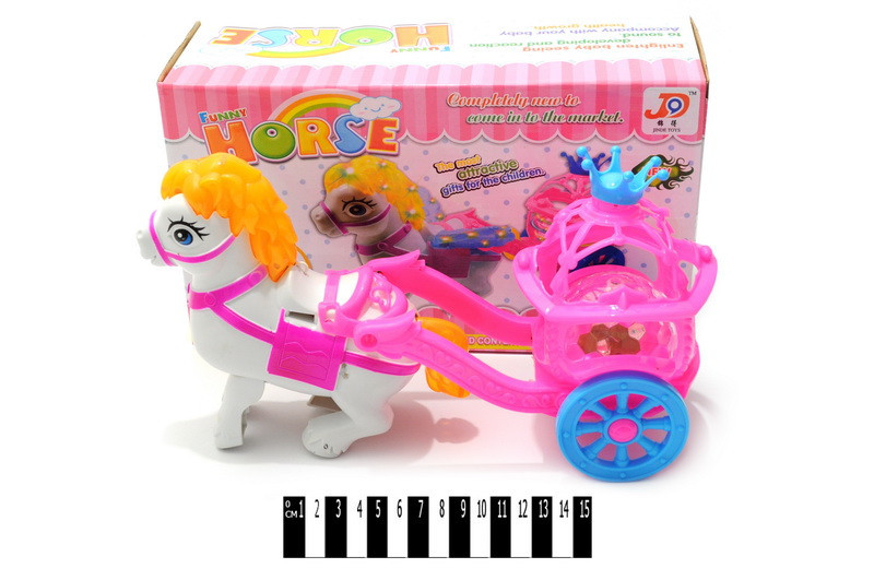 Карета  муз.  ( коробка) JD165-11 р.28,5х10х16,5 см., шт Київ - фото 1