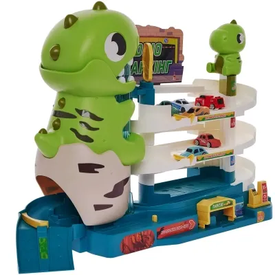 Игровой набор ZIPP Toys Dino паркинг электрический, 6 машинок (3311A) Винница