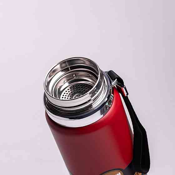 Термос Vacuum Sports з датчиком температури 1 л червоний HP-14-30R Коломия