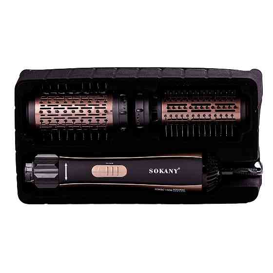 Sokany Фен стайлер для волосся 2 в 1 Sokany з насадками Коломыя