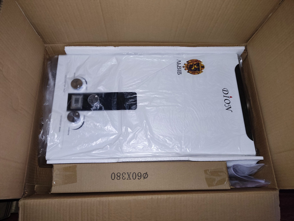 Газова колонка напівтурбо Dion JSD 10 F проточний водонагрівач з примусовою витяжкою 10 л/хв автоматичний розпал + димохід Тернопіль - фото 2