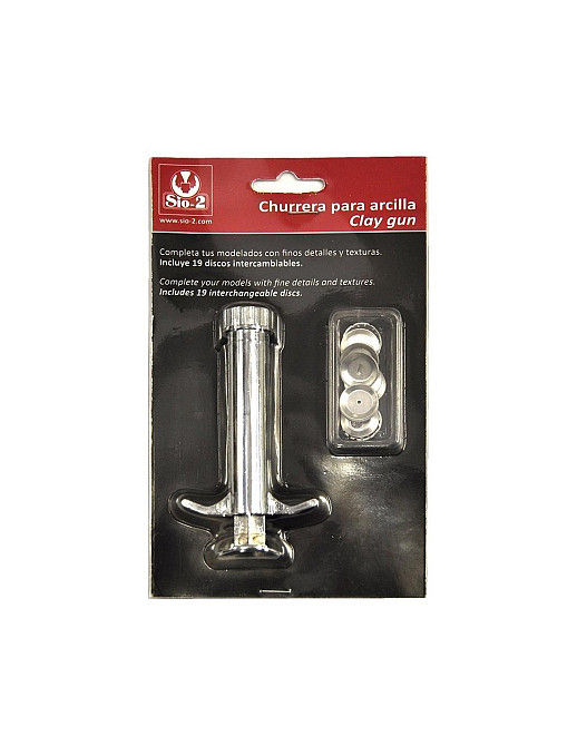 Металевий екструдер-шприц Sio-2 зі змінними насадками (37000016) Киев - изображение 1