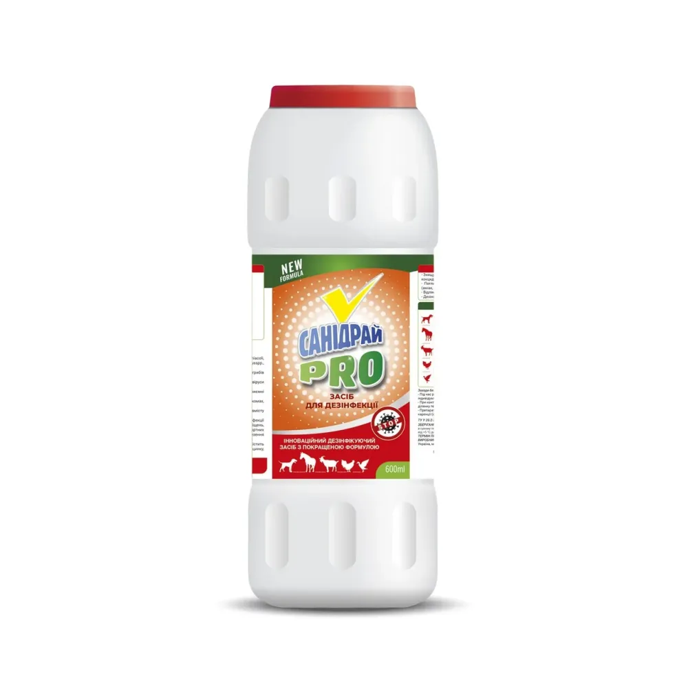 Засіб Санідрай Про для дезінфекції та санітарної обробки 600 мл, Круг Вінниця - фото 1