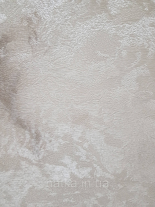Шпалери вінілові на флізеліні гарячого тиснення DU&KA 1.06х10 вензель основа під штукатурку сірі коричневі Київ - фото 2