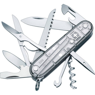 Ніж Victorinox Huntsman Transparent Silver (1.3713.T7) Вінниця - фото 1