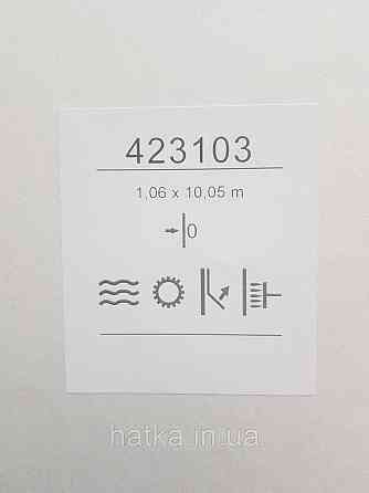 Шпалери метрові вінілові на флізеліні Sintra Structure під штукатурку мазки смужки білі зі сріблом 423193 Київ