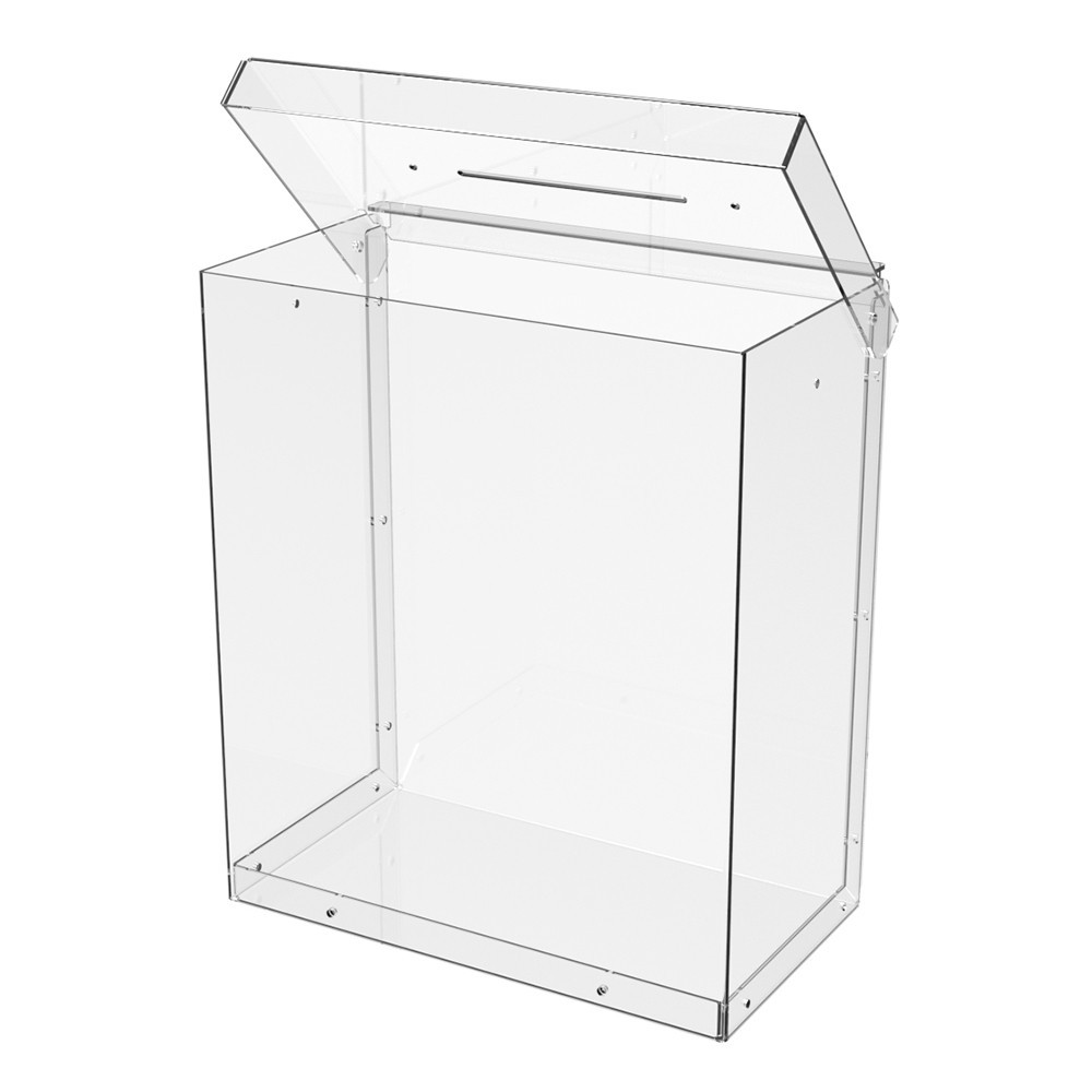 Ящик EKOSTAR без замка для пожертвований и сбора денег 200x230x110. Объем 5 литров Киев - изображение 5