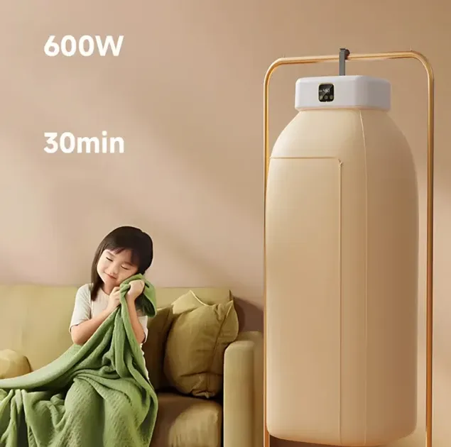 Складна електрична сушарка для одягу DRYING CLOTH HEATER компактна побутова для швидкого сушіння Одеса - фото 4