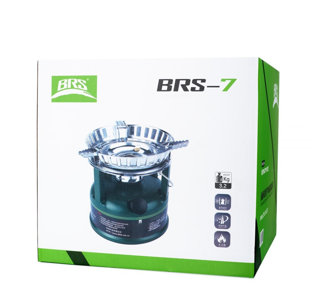 Кемпінговий рідкопаливний потужний пальник примус BRS-7 Вінниця - фото 10