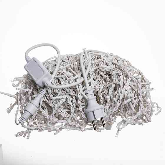 Garlando Вулична гірлянда Бахрома 36 м 600 LED білий провід Синій 36MWBL Коломия