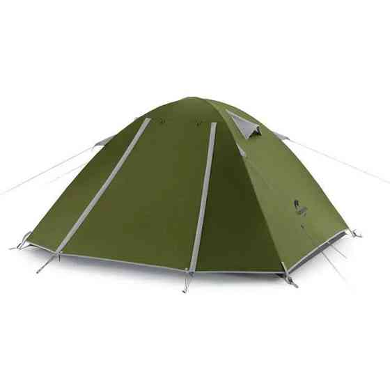 Чотиримісний намет Naturehike P-Series NH18Z044-P 210T/65D (Хакі) Вінниця