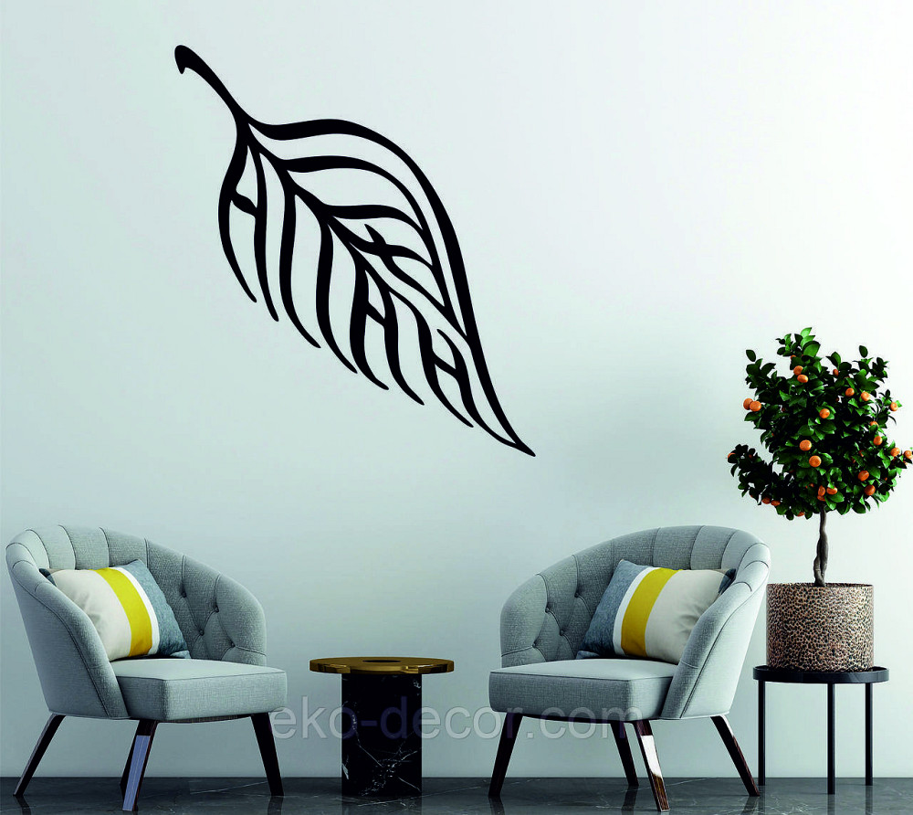 Декоративне настінне Панно «Лист»  Декор на стіну Київ - фото 4