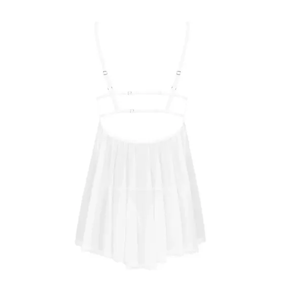 Пеньюар і трусики Obsessive Heavenlly babydoll & thong M/L Львів