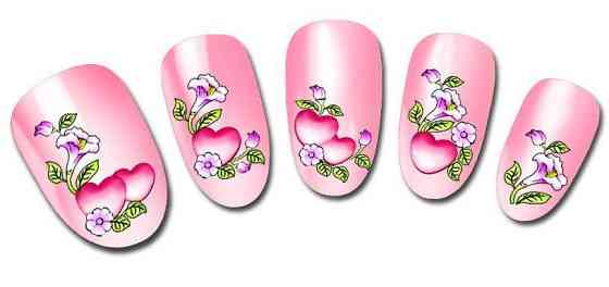 Наклейки для ногтей XF1004 Киев