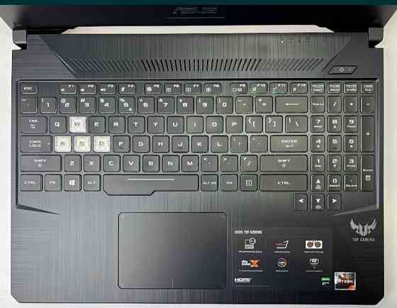 Ноутбук: ASUS TUF Gaming 120Hz Ryzen 7 3750H, GTX 1660Ti, 6Gb, 8Gb, SSD1TB. Київ