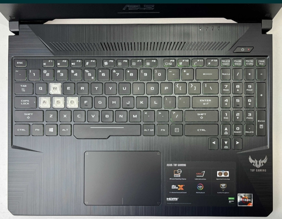 Ноутбук: ASUS TUF Gaming 120Hz Ryzen 7 3750H, GTX 1660Ti, 6Gb, 8Gb, SSD1TB. Київ - фото 2