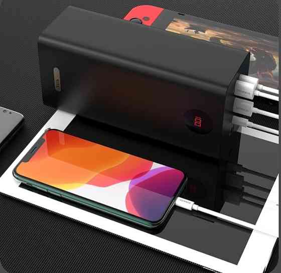 Павербанк Power bank ROMOSS 60000mAh. PEA60 22.5W. Black Киев