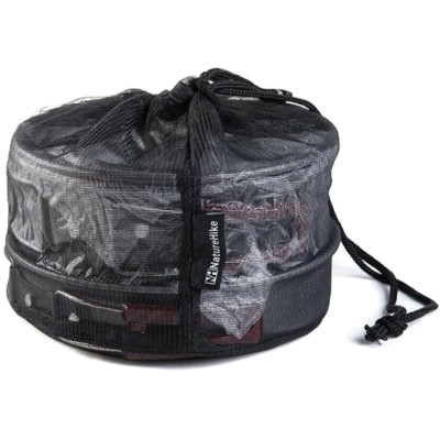 Набор туристической посуды Naturehike NH15T203-G 3-4 NH Сarbon (6927595787205) Винница - изображение 3