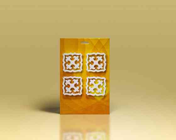 Орнамент полиуретановый Arxat комплект A 708 (4шт) A 706 (4шт) Днепр