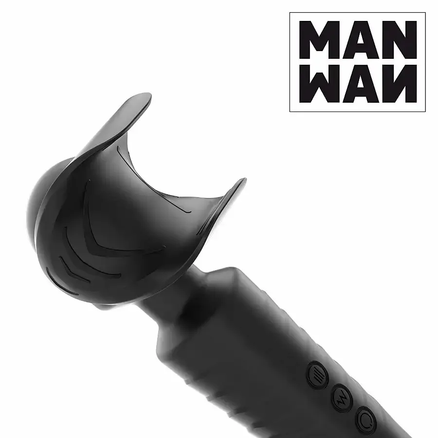 Мастурбатор-вібромасажер MAN.WAND, відмінно для пар, вібро-мінет, 20 режимів Львов - изображение 4