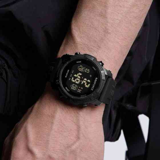 Годинник чоловічий наручний Naviforce Europe (Чорний) Київ
