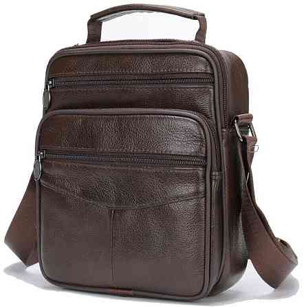 Мессенджер мужской на одно отделение 20246 Vintage Коричневый Киев
