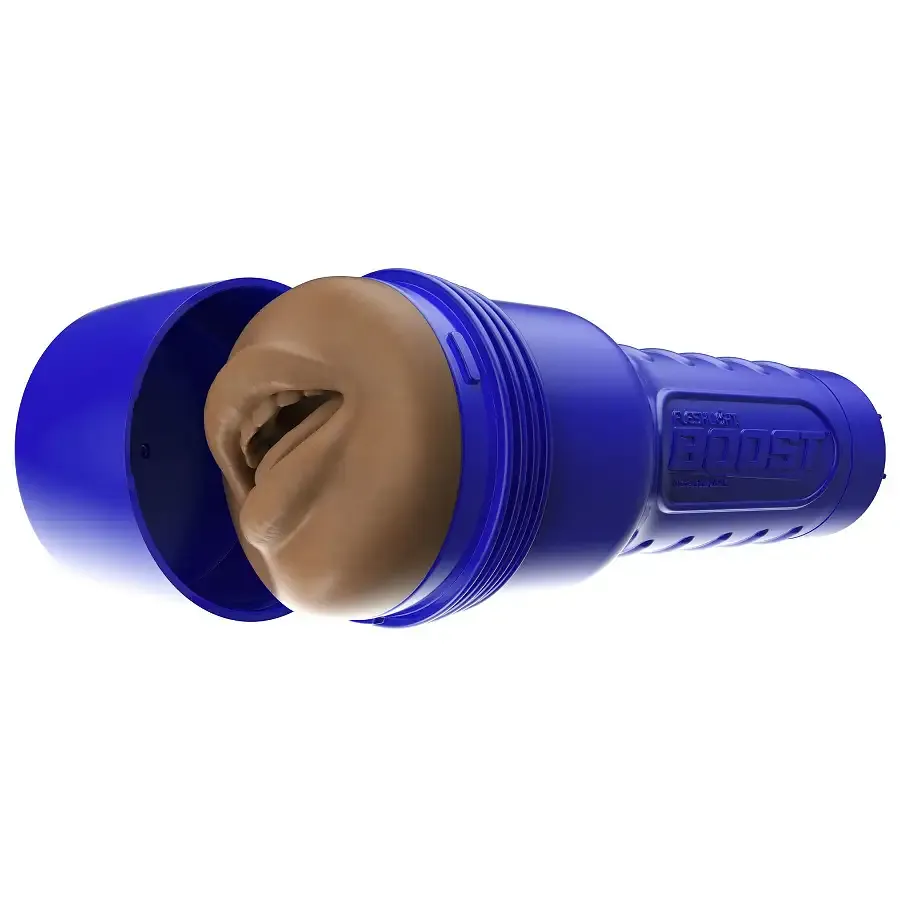 Мастурбатор-ротик Fleshlight Boost Blow Medium Dark Flesh, плаваючі кільця Turbo Tech Львов - изображение 7