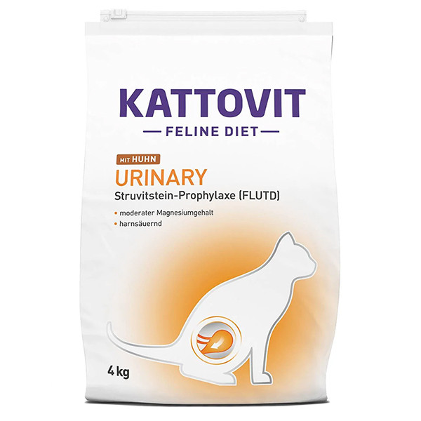 Kattovit Veterinary Urinary mit Huhn КАТТОВИТ УРИНАРИ КУРИЦА диетический сухой корм для котов с заболеваниями нижних мочевыводящих путей Киев - изображение 1