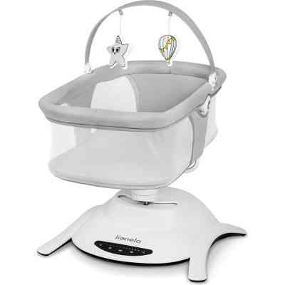 Крісло-гойдалка Lionelo Bella Set Grey Concrete (LO-BELLA SET GREY CONCRETE) Вінниця